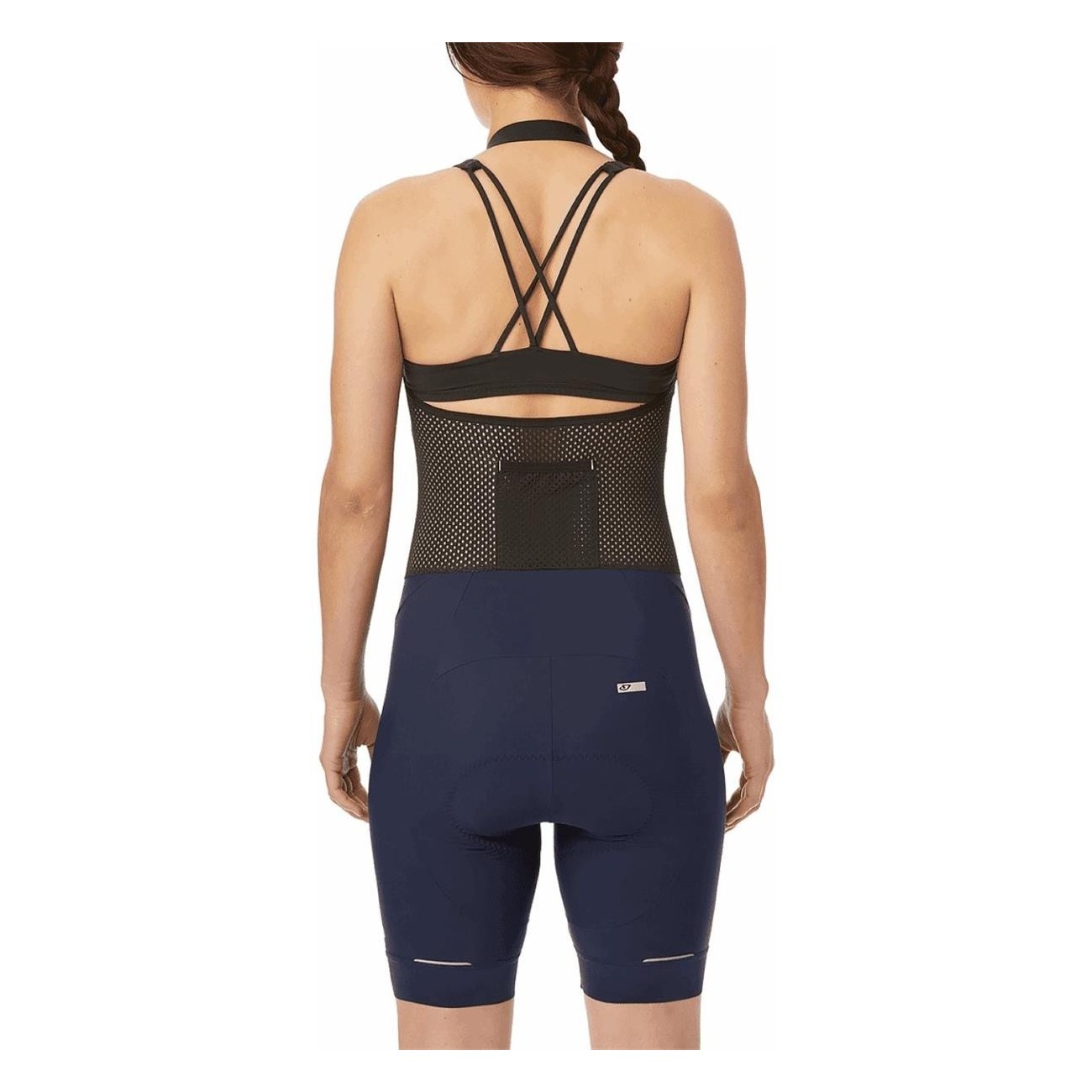 Halter Chrono Expert Women's Bib Shorts Blue Midnight Size M - Comfort & Performance - 4