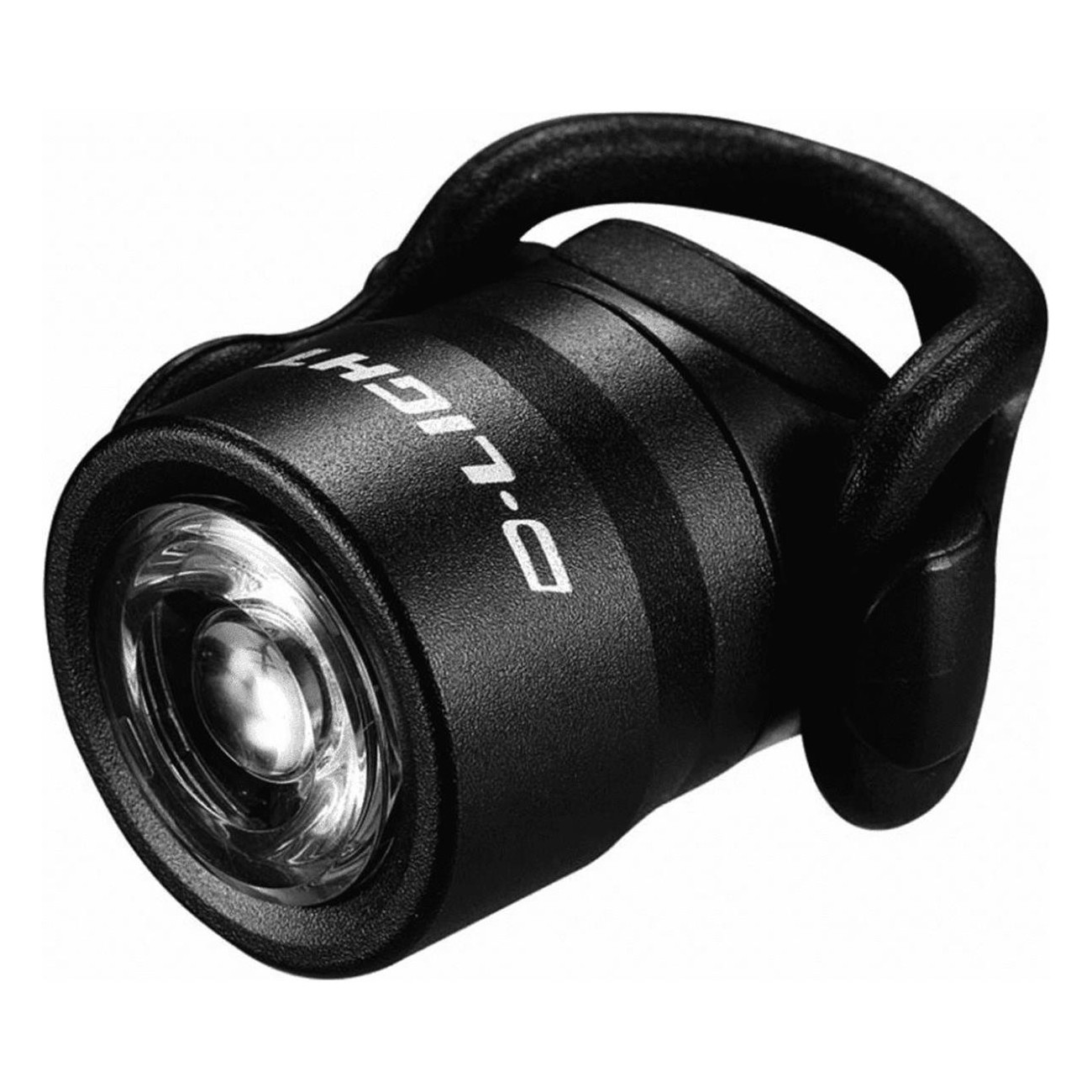 D-Light CG-212W-BK Battery Front Light with 0.5W LED, 2 Lighting Modes - 1