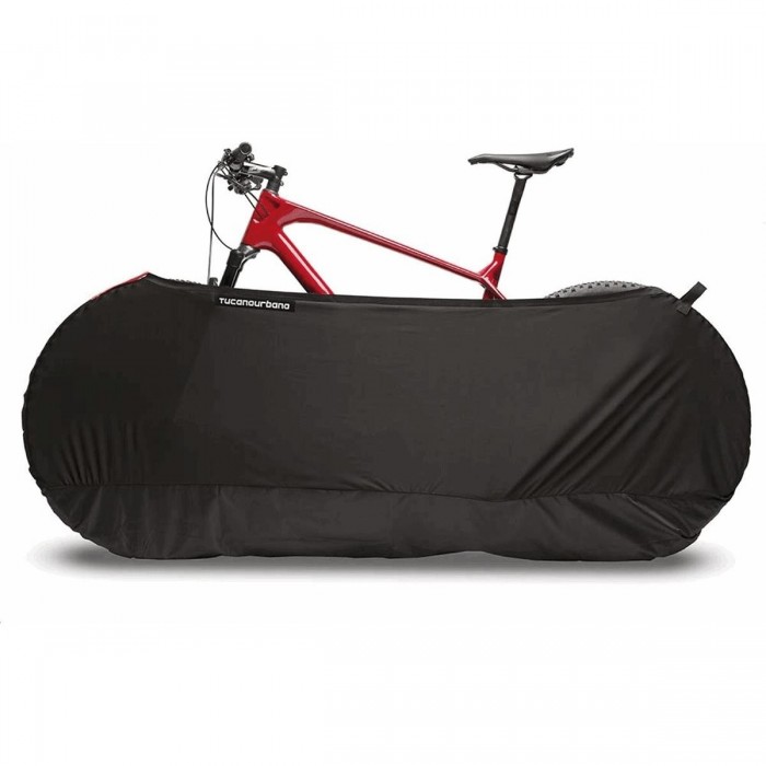 Indoor Bike Cover Floor Saver Large Black - Ideal Protection for Home and Garage - 1