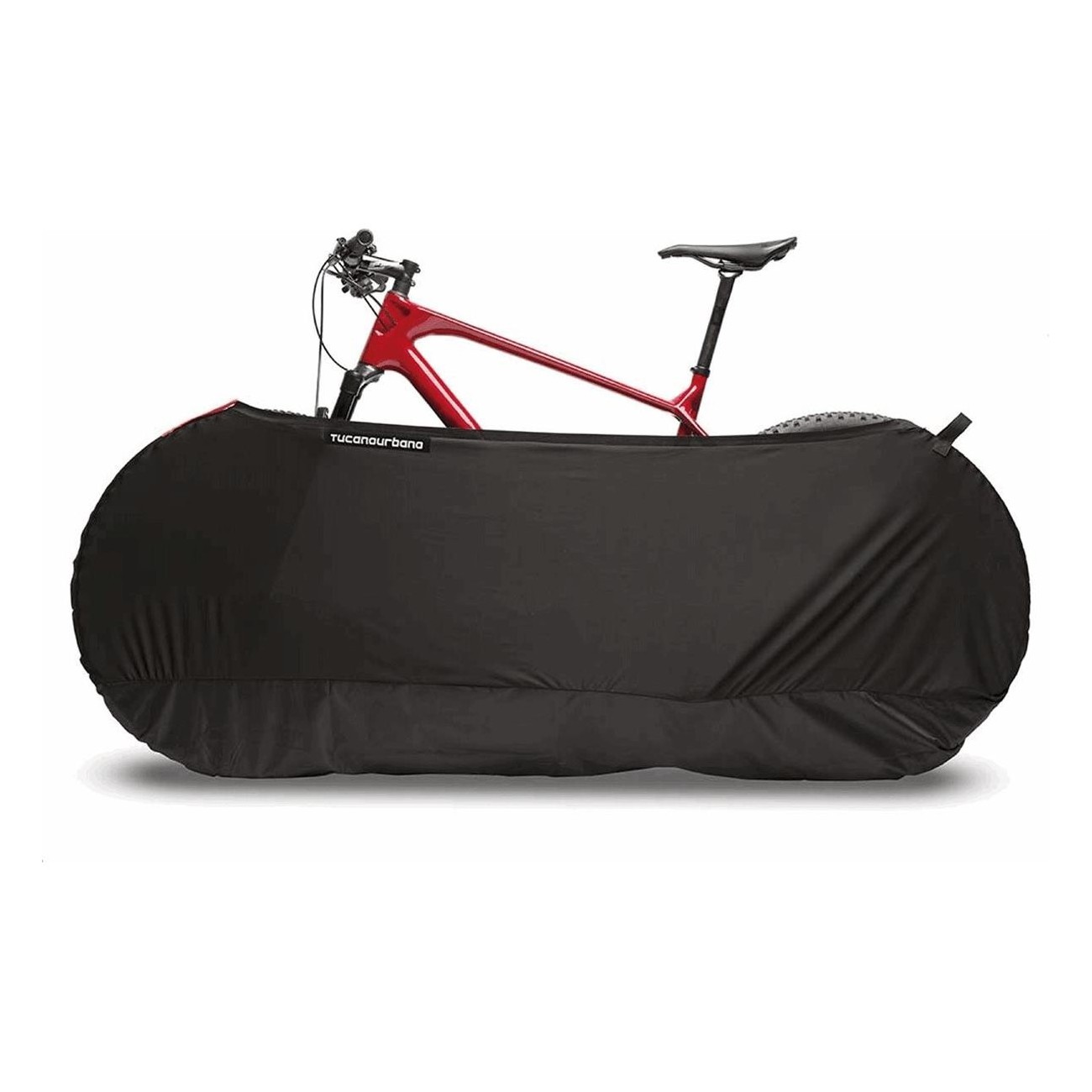 Indoor Bike Cover Floor Saver Large Black - Ideal Protection for Home and Garage - 1