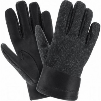 Urban Classic Black Spiked Bike Glove 2XL with Waterproof Mitten - 1