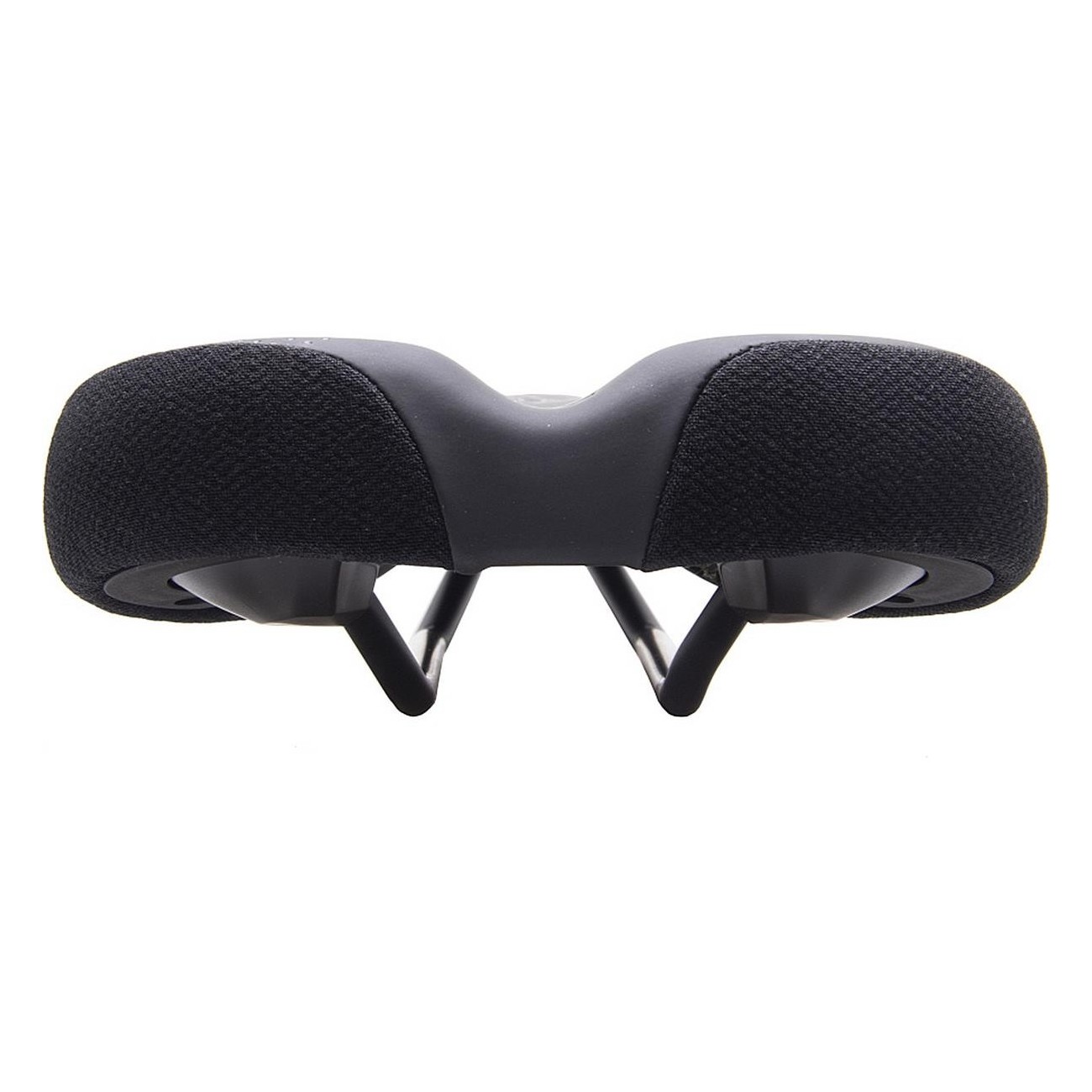 Wide Volt Steel Saddle for MTB and Gravel, 265x150 mm, DNAx Padding, Black - 4