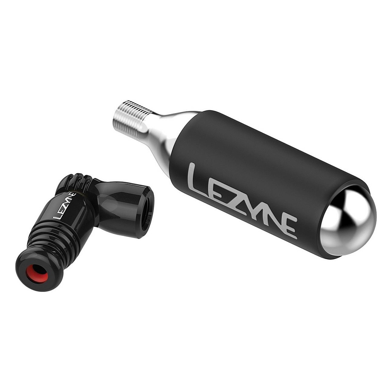 Lezyne CO2 Pompa Trigger Speed Drive CNC con Cartuccia 16g Nera - Gonfiaggio Facile e Controllato per Valvole Presta - 3 - Bombo