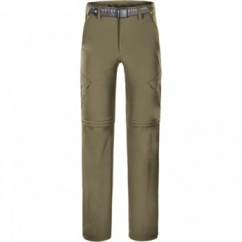 Pantalones Hombre Ushuaia Verde Oscuro Talla 58 Trekking Convertibles - 1