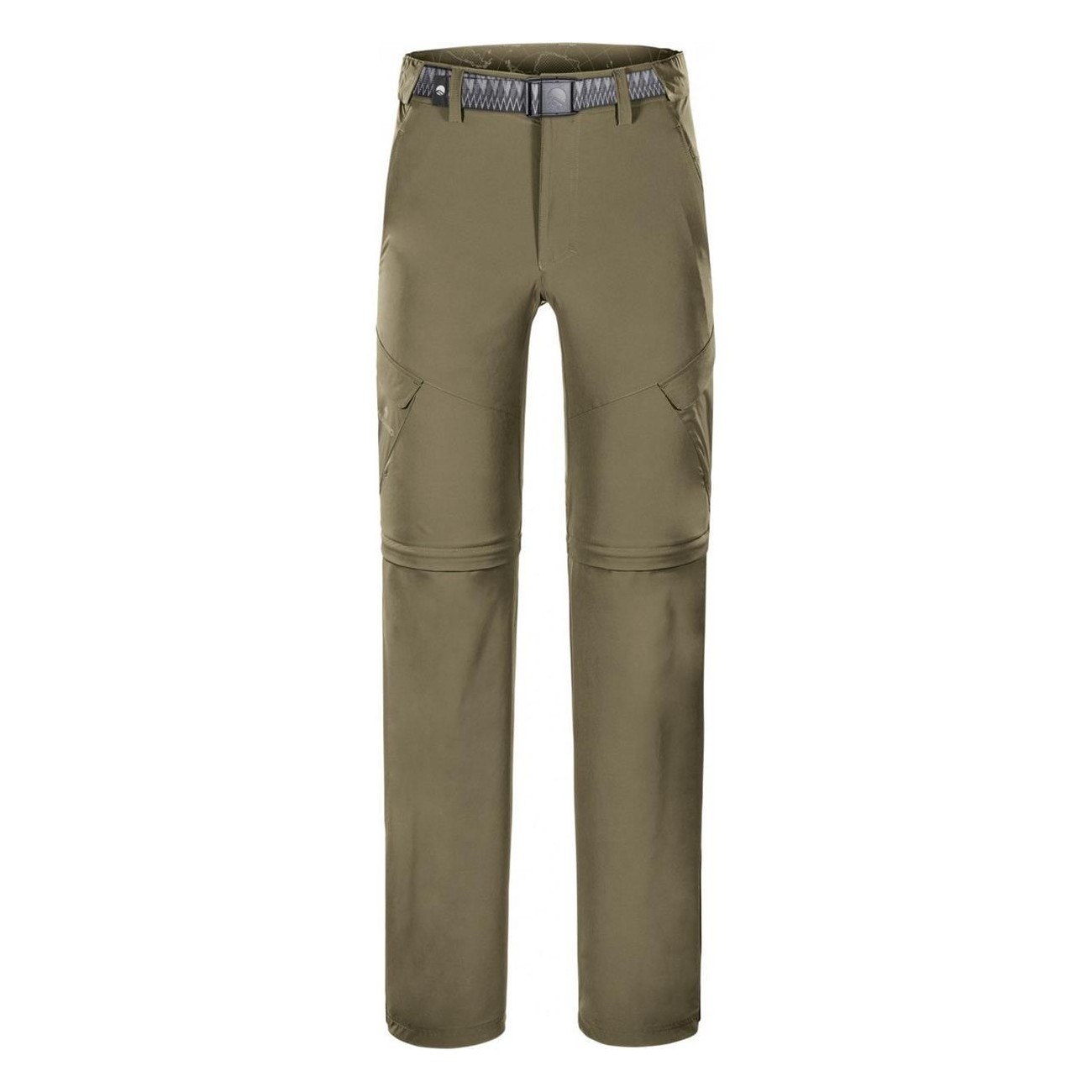 Pantalones Hombre Ushuaia Verde Oscuro Talla 58 Trekking Convertibles - 1