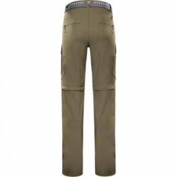 Pantalones Hombre Ushuaia Verde Oscuro Talla 58 Trekking Convertibles - 2