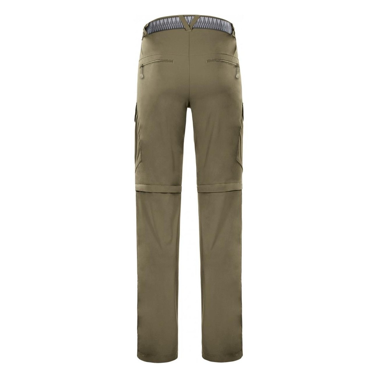 Pantalones Hombre Ushuaia Verde Oscuro Talla 58 Trekking Convertibles - 2