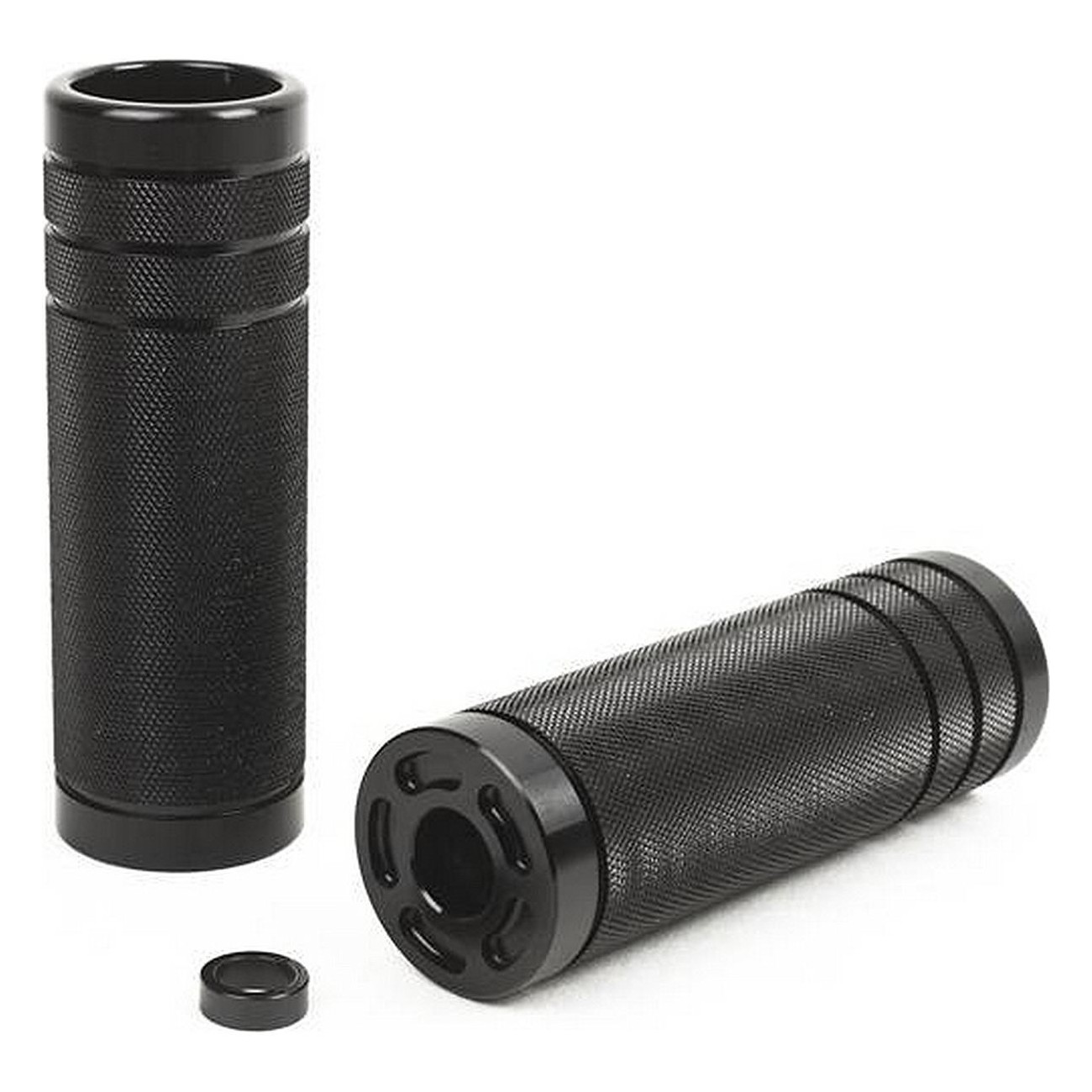 Heresy Black Alloy Pegs - Lightweight and Durable 7075 T6 for Bicycle - 1