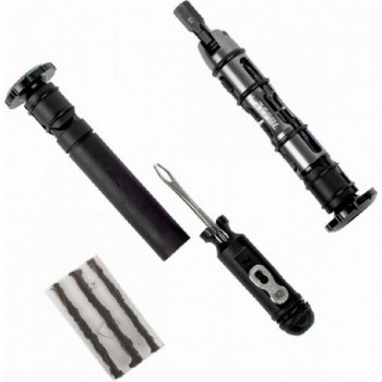 Kit de Réparation Tubeless MTB Z Bar Tool avec Multi-Outils et Bouchons en Aluminium - 1