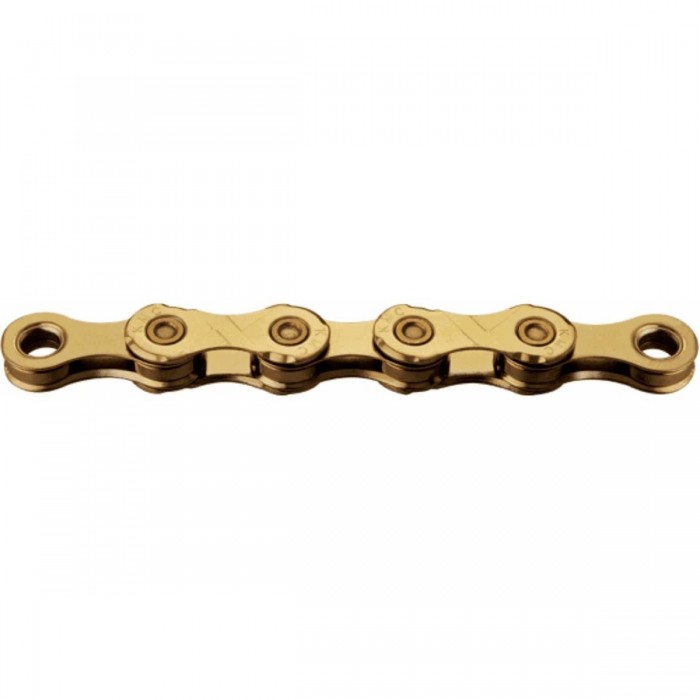 Cadena de Oro 12v 126 Eslabones Ti-N Compatible SRAM y Shimano X-Bridge - 1