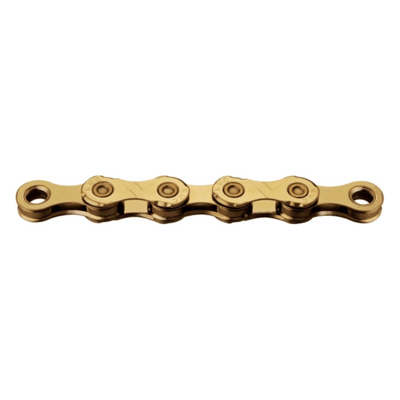 Cadena de Oro 12v 126 Eslabones Ti-N Compatible SRAM y Shimano X-Bridge - 1