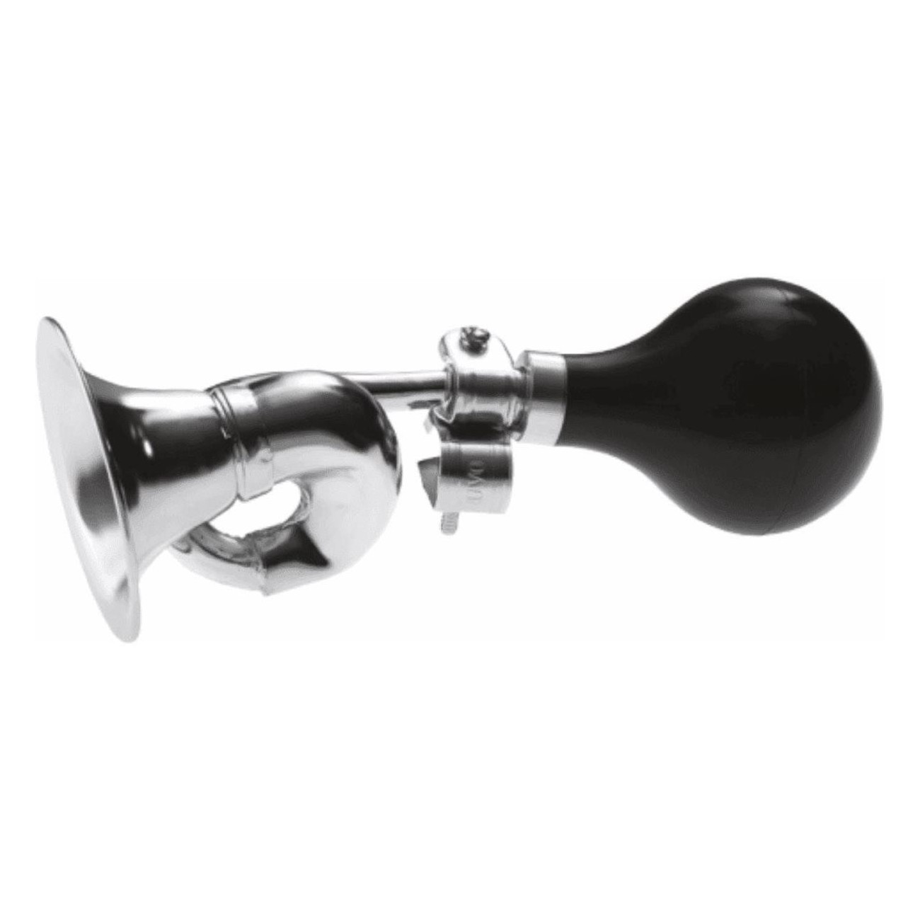 Chrome Plated Bell Trumpet 70 mm Silver - 1