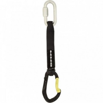 Alpha Steel 18 cm Expressschlingen mit Karabiner für Sportklettern - Ergonomie und Sicherheit - 1