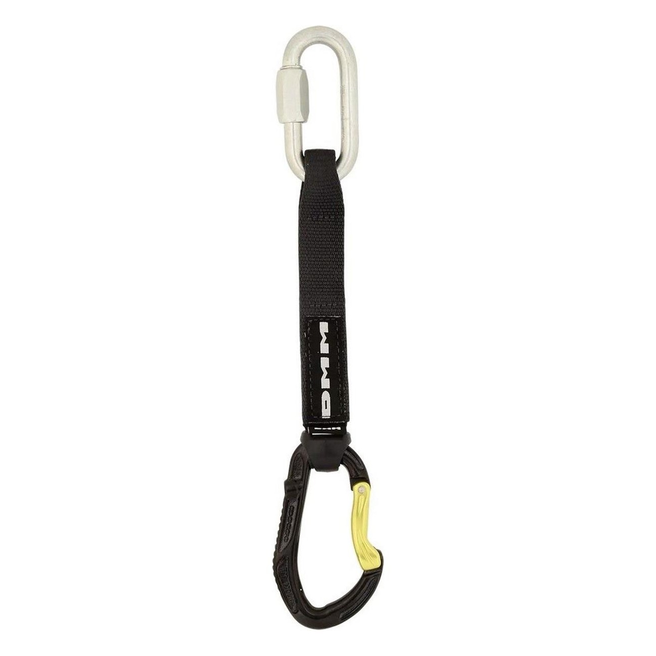 Alpha Steel 18 cm Expressschlingen mit Karabiner für Sportklettern - Ergonomie und Sicherheit - 1