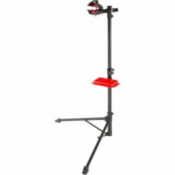 Cavalletto di Montaggio Bici Pieghevole Regolabile 89-159 cm Nero con Rotazione 360° - M-Wave - 1 - Portabici - 0887539010751