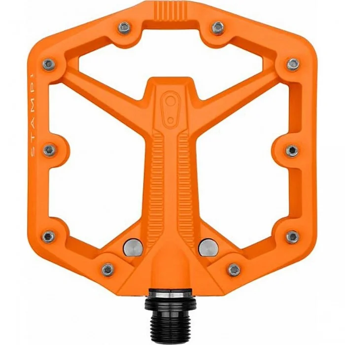 Pédales Flat Crankbrothers Stamp 1 Small Gen 2 Orange pour Freeride, Enduro et Downhill - 1