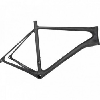 700C Carbon UD Road Bike Frame 52 cm with Disc Brake and Di2 Cables - 1