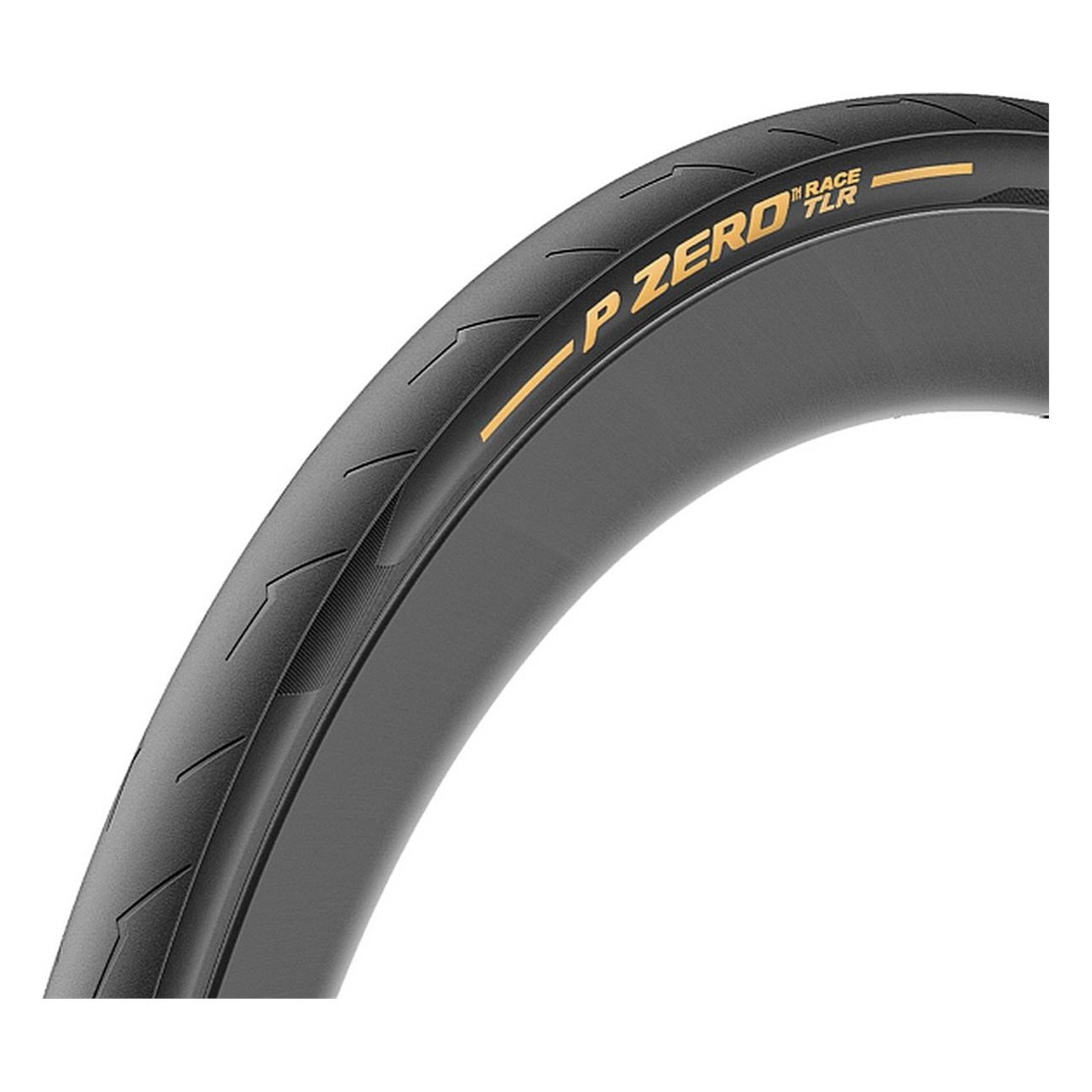 Pneu Tubeless Pirelli P Zero Race TLR 28' 700x28 Or Speedcore Made in Italy - 1