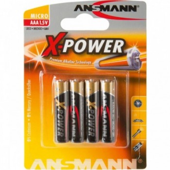 Alkaline AAA Batterien 1.5V - 4er Set im Blister - 2