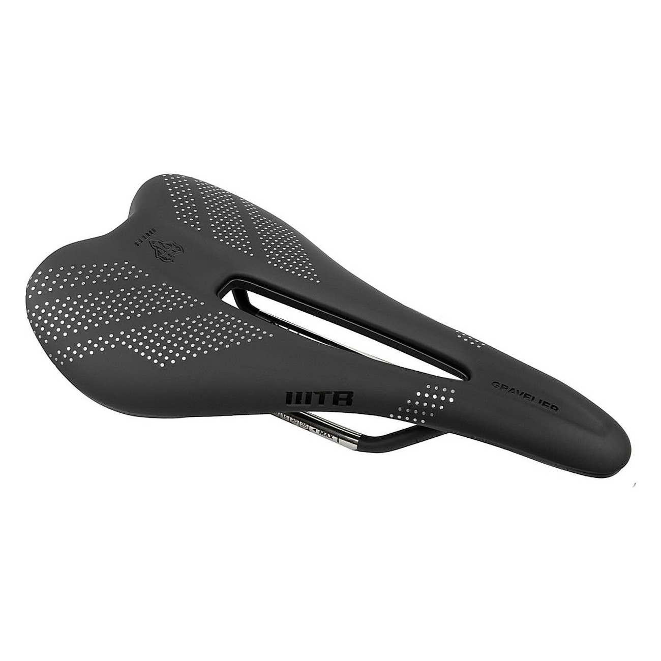 Stainless Steel Medium Gravelier Saddle - Optimal Comfort and Performance - 1