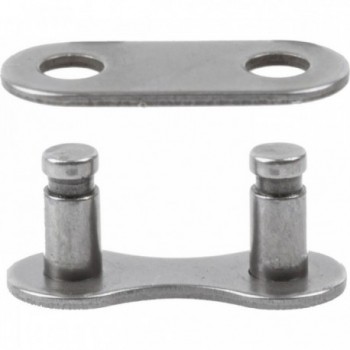 Maillon de raccord M-Wave Gris pour chaînes Singlespeed 1/2x1/8, 8mm, 1 pièce - 1