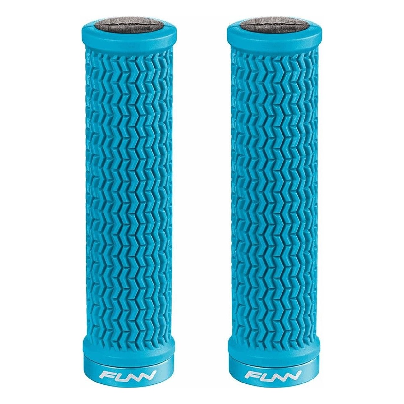 HOLESHOT 31mm CNC Aluminum Grips Blue - FUNN, 115g - 1