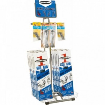 Silver POS Display Set with Baskets, Hooks, and Arms for Stand 430235 - 1