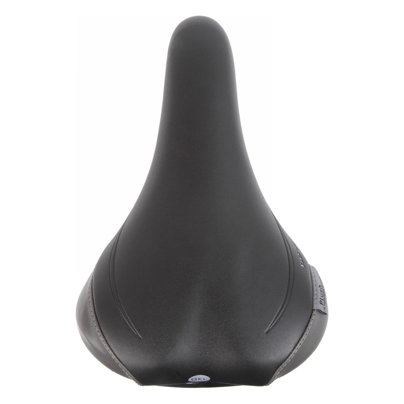 Selle MTB Junior Gel Velo Plush Noir avec Collier pour Vélos 16-24 Pouces - 3