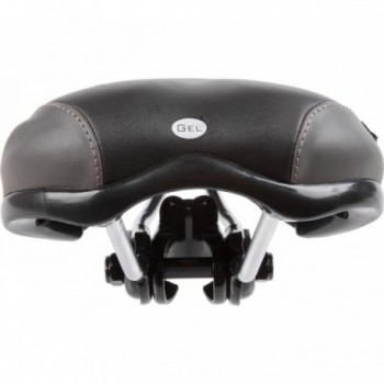 Selle MTB Junior Gel Velo Plush Noir avec Collier pour Vélos 16-24 Pouces - 4