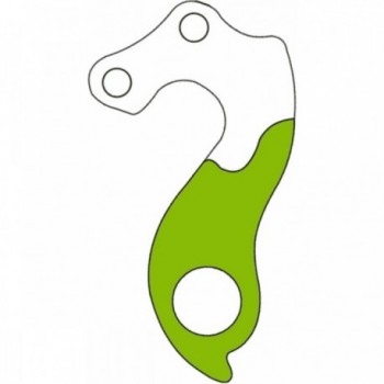 Aluminum Derailleur Hanger for XB-06/11/44/12 Models, External Mounting - 1