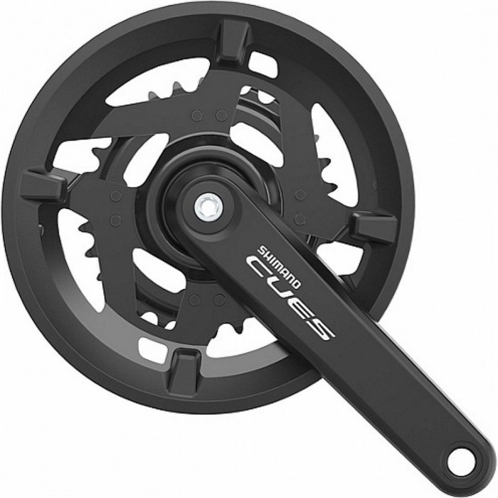 Shimano CUES 9/10V Kurbelgarnitur 30/46 Zähne, 170 mm - Integrierte Achse LINKGLIDE - 1