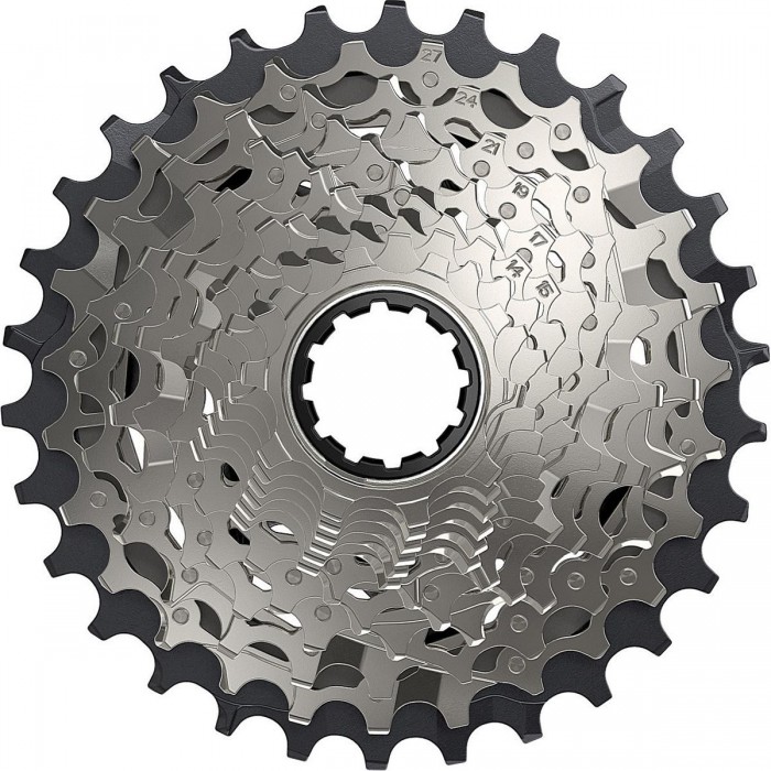 SRAM Force XG-1270 Cassette 12 Speed 10-30T Silver with X-Range Technology - 1