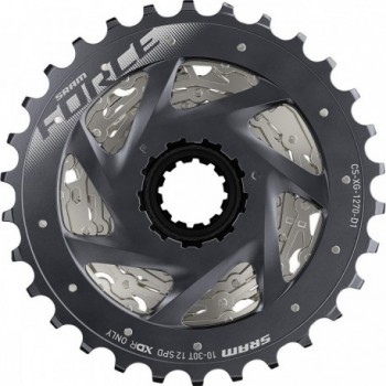 Cassette SRAM Force XG-1270 12 Velocidades 10-30T Plata con Tecnología X-Range - 2