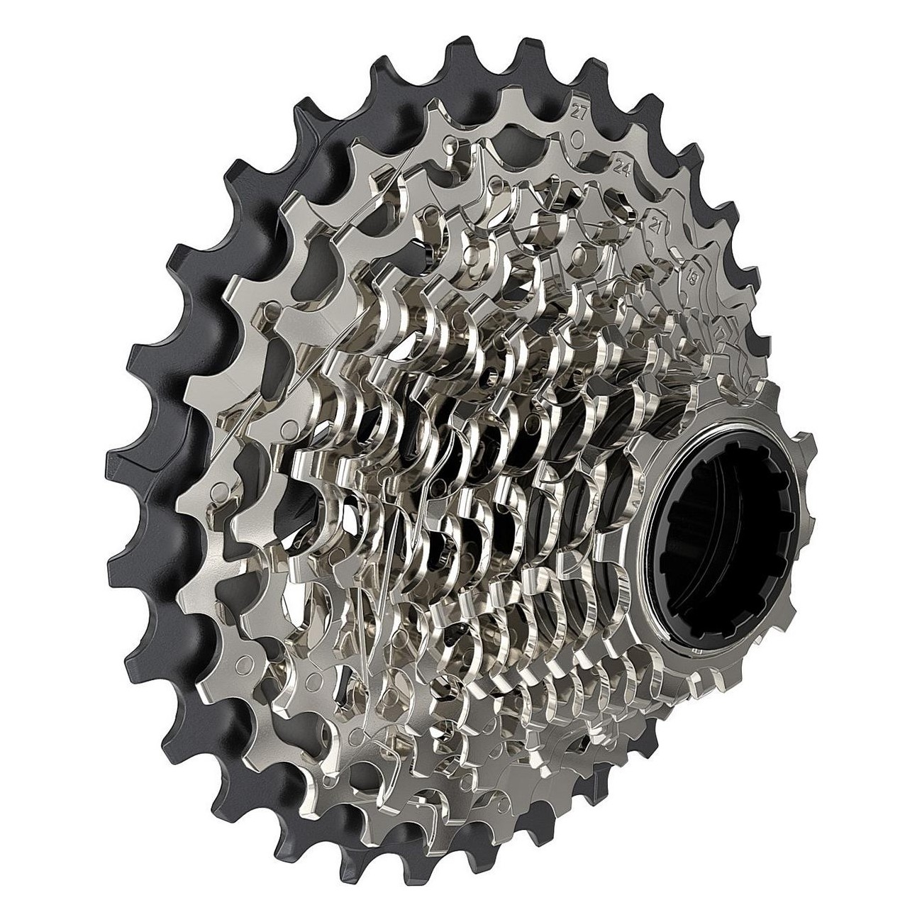 Cassette SRAM Force XG-1270 12 Velocidades 10-30T Plata con Tecnología X-Range - 3