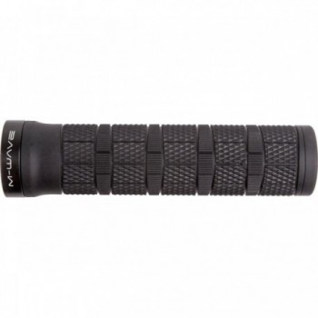 MTB Cloud Slick Fix 6 Grips, 130mm, Black, Screw Mount - 1