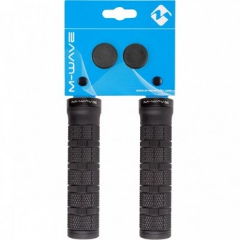 MTB Cloud Slick Fix 6 Grips, 130mm, Black, Screw Mount - 2