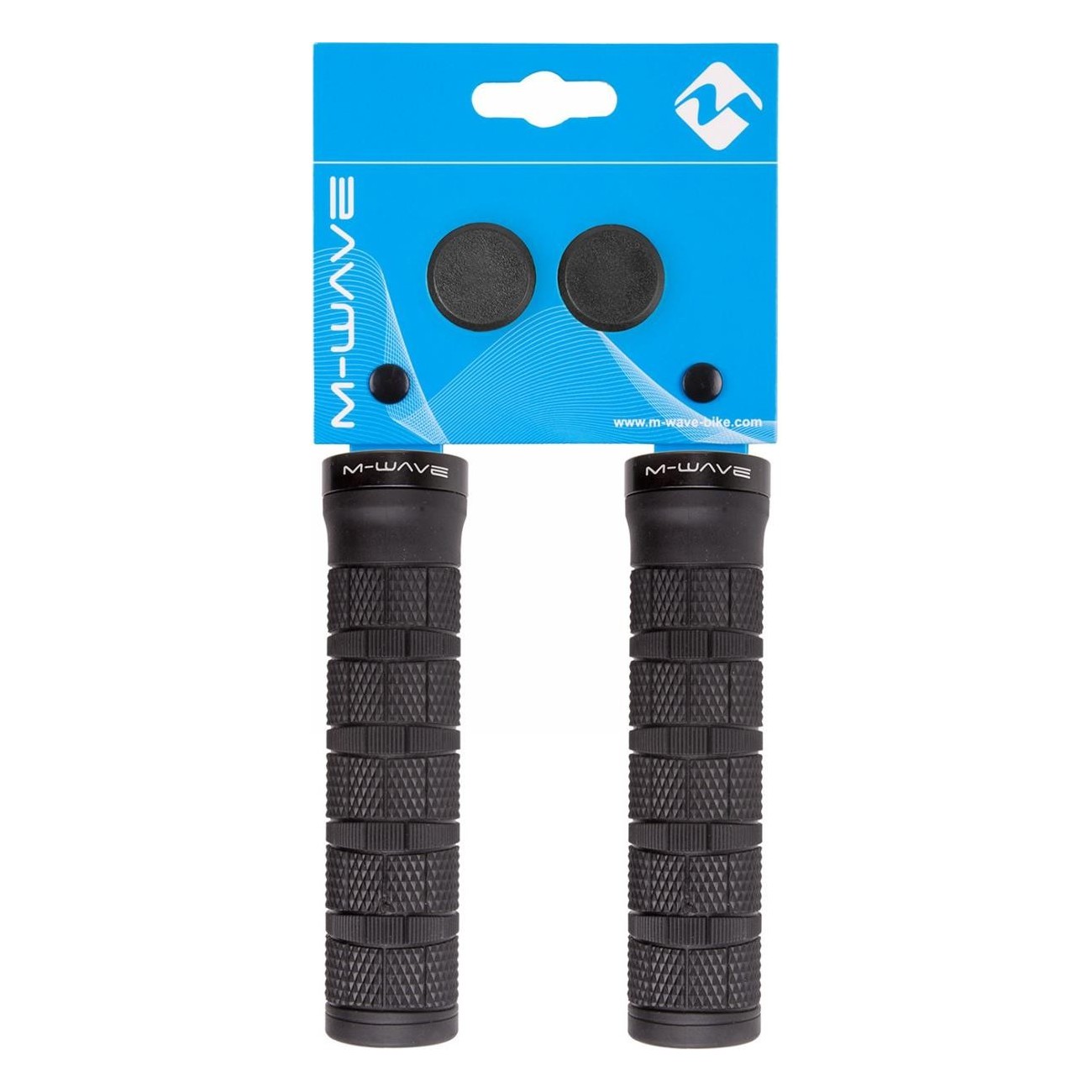 MTB Cloud Slick Fix 6 Grips, 130mm, Black, Screw Mount - 2