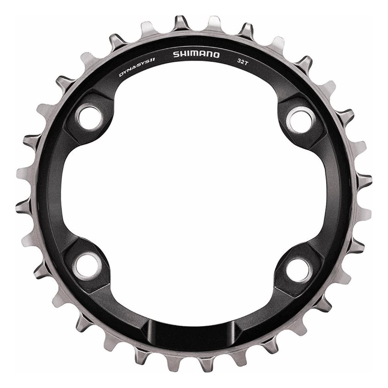 Shimano Deore XT MTB Chainring 32T 1x11V Black BCD 96mm - 1