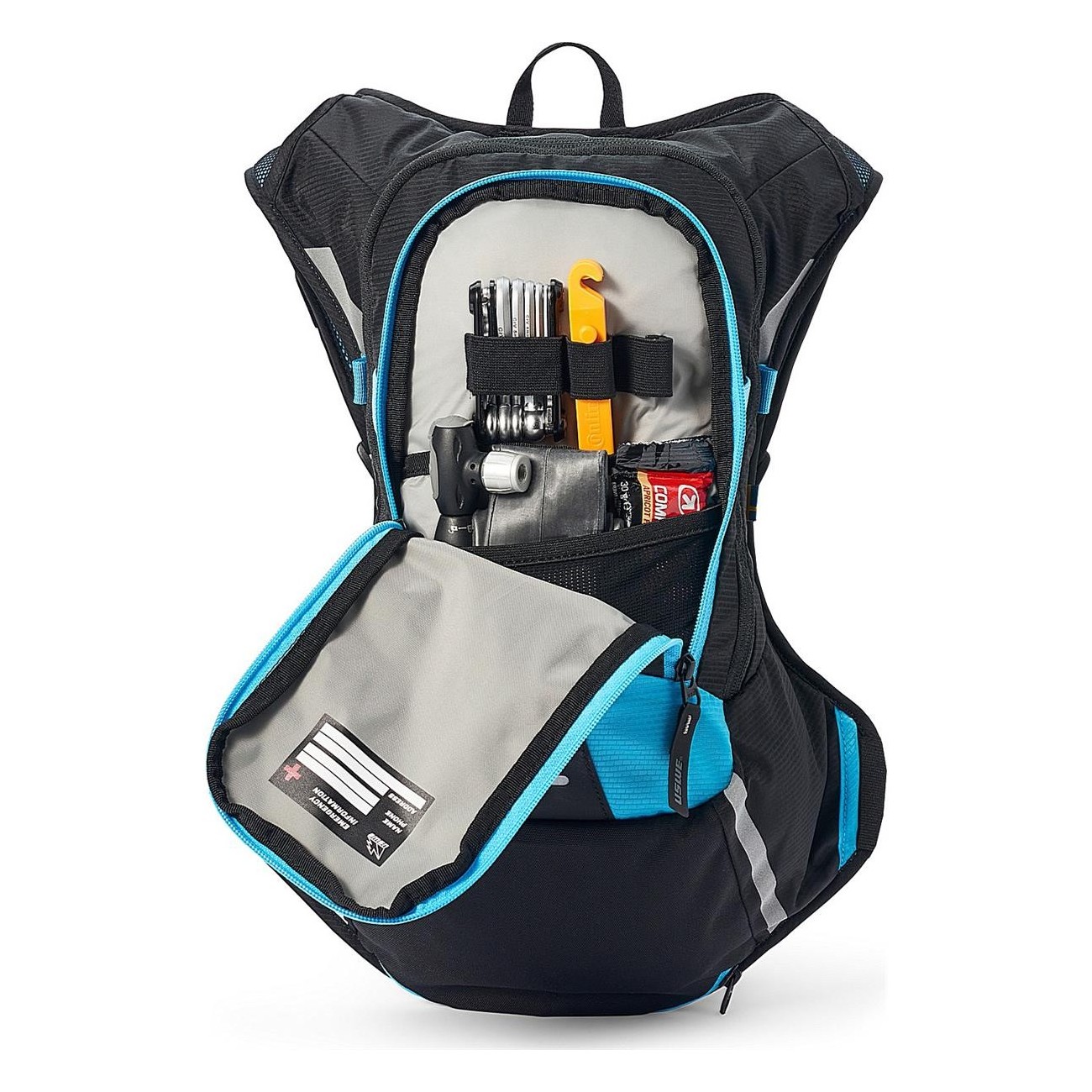 MTB Hydro Rucksack 8 Liter Blau - Stabilität und Komfort mit No Dancing Monkey - 2