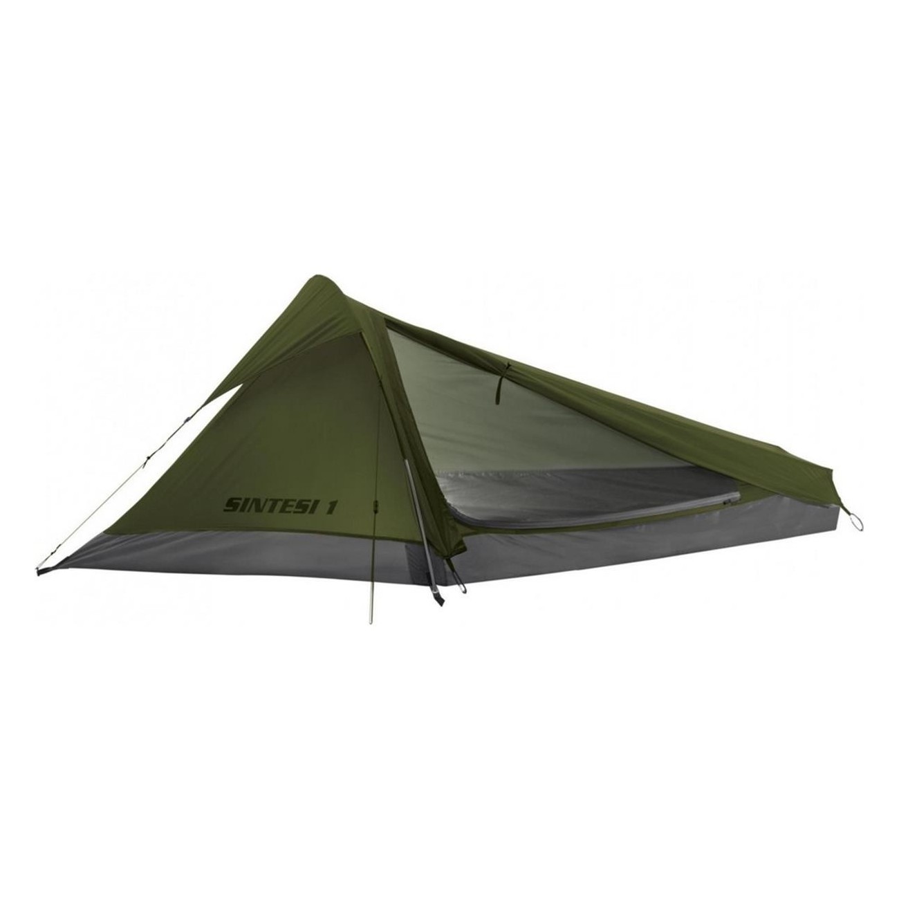 Tente Sintesi 1 Vert Olive Monoplace Légère Imperméable - 2