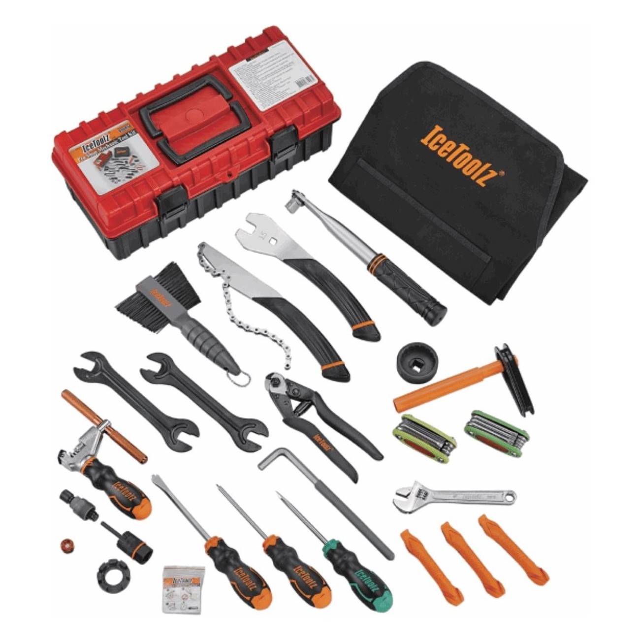 Professional Bike Tool Kit: Extractors, Wrenches, and Complete Accessories - 1