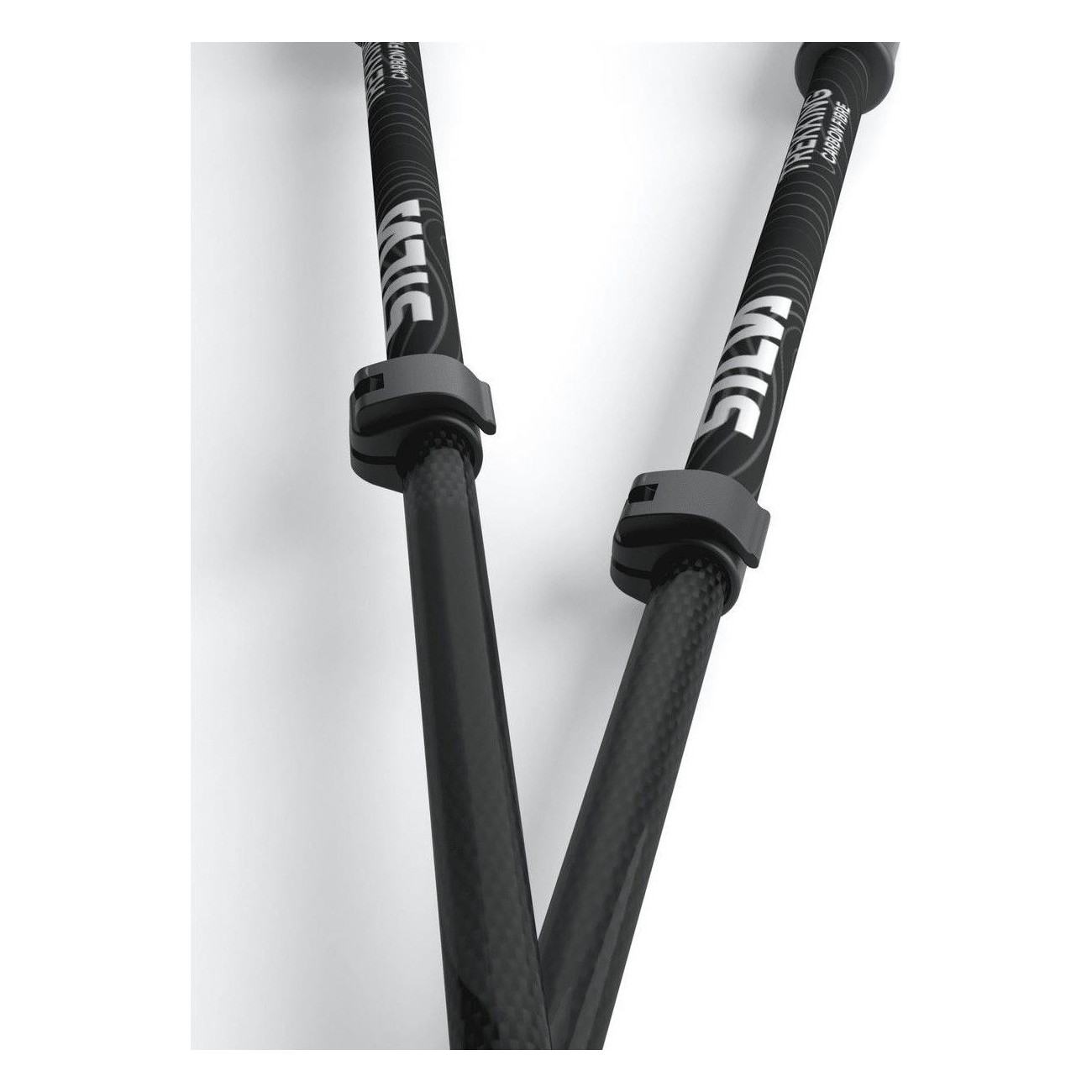 Silva Carbon Fiber Trekking Poles - Lightweight & Adjustable up to 140 cm - 3