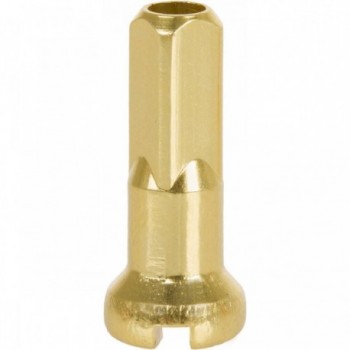 Aluminium Nippli in Gold 14 mm 14G - 400 Stück Dose - 1