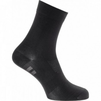 Atmungsaktive Coolmax Sportsocken 19cm Schwarz Größe S-M - 1