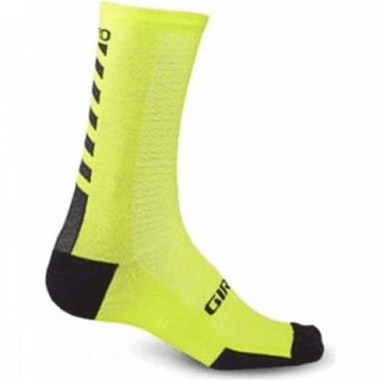 Calze HRC Grip Lime/Nero in Lana Merino e Meryl Skinlife - Taglia EU 46-50, Supporto Plantare e Circolazione Migliorata - 1 - Ca