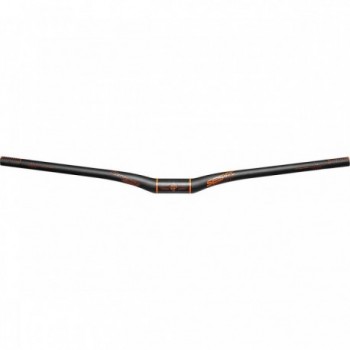 Manubrio in Carbonio Reverse Seismic 810mm Ø35mm/25mm Nero Opaco-Arancio per MTB e Downhill - 1 - Manubri - 4717480169351