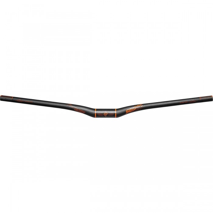 Reverse Seismic Carbon Handlebar 810mm Ø35mm/25mm Matte Black-Orange MTB - 1