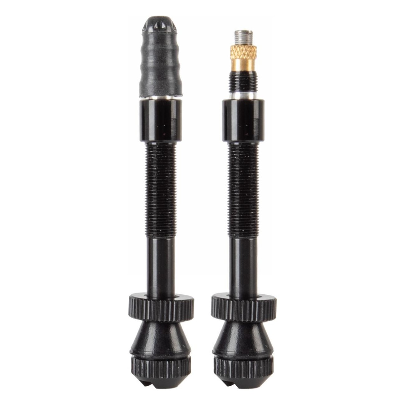 High Volume Black Aluminum Tubeless Valve 15-40mm - 1