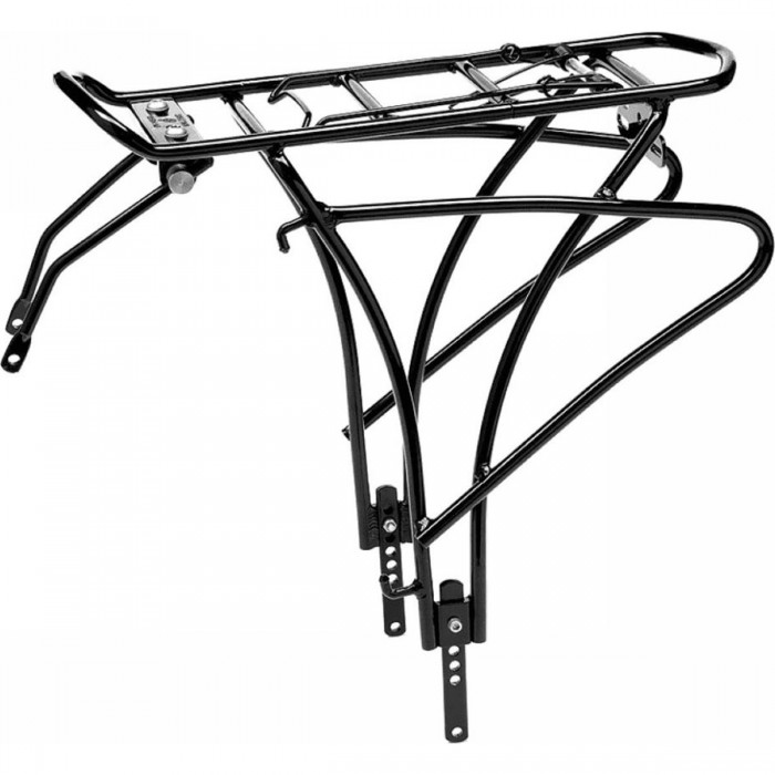 Universal Adjustable Aluminum Bike Rack for 24-28 Inch Wheels with 3 Rods - 1