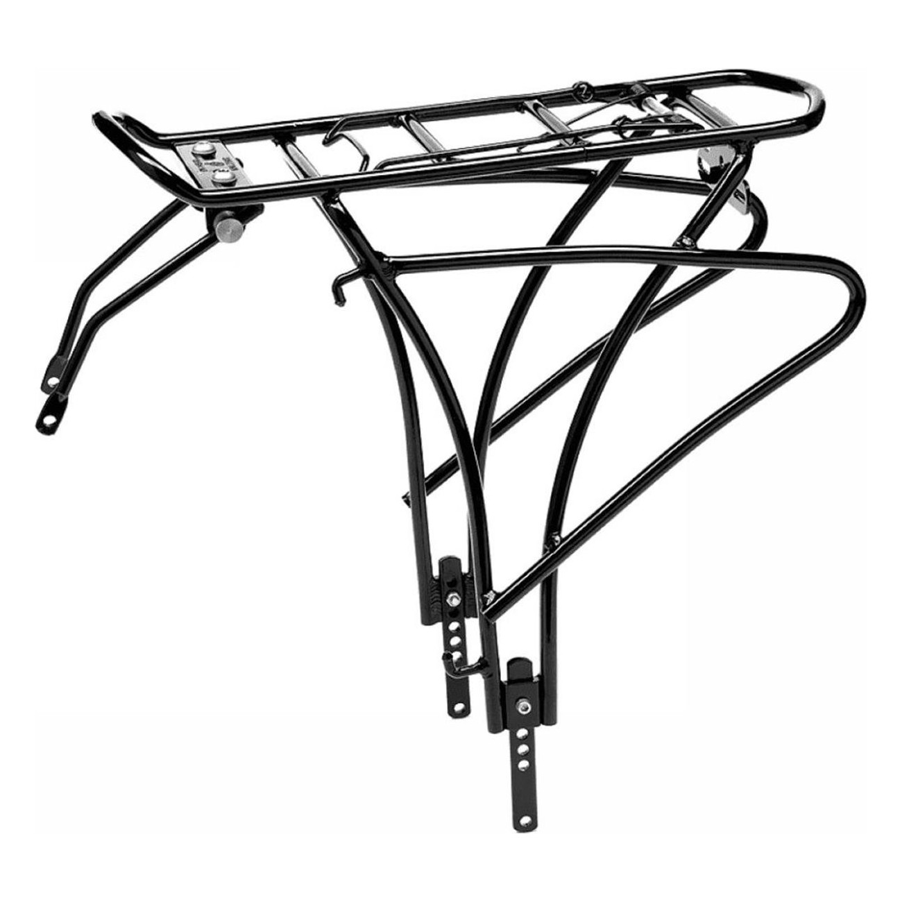 Universal Adjustable Aluminum Bike Rack for 24-28 Inch Wheels with 3 Rods - 1